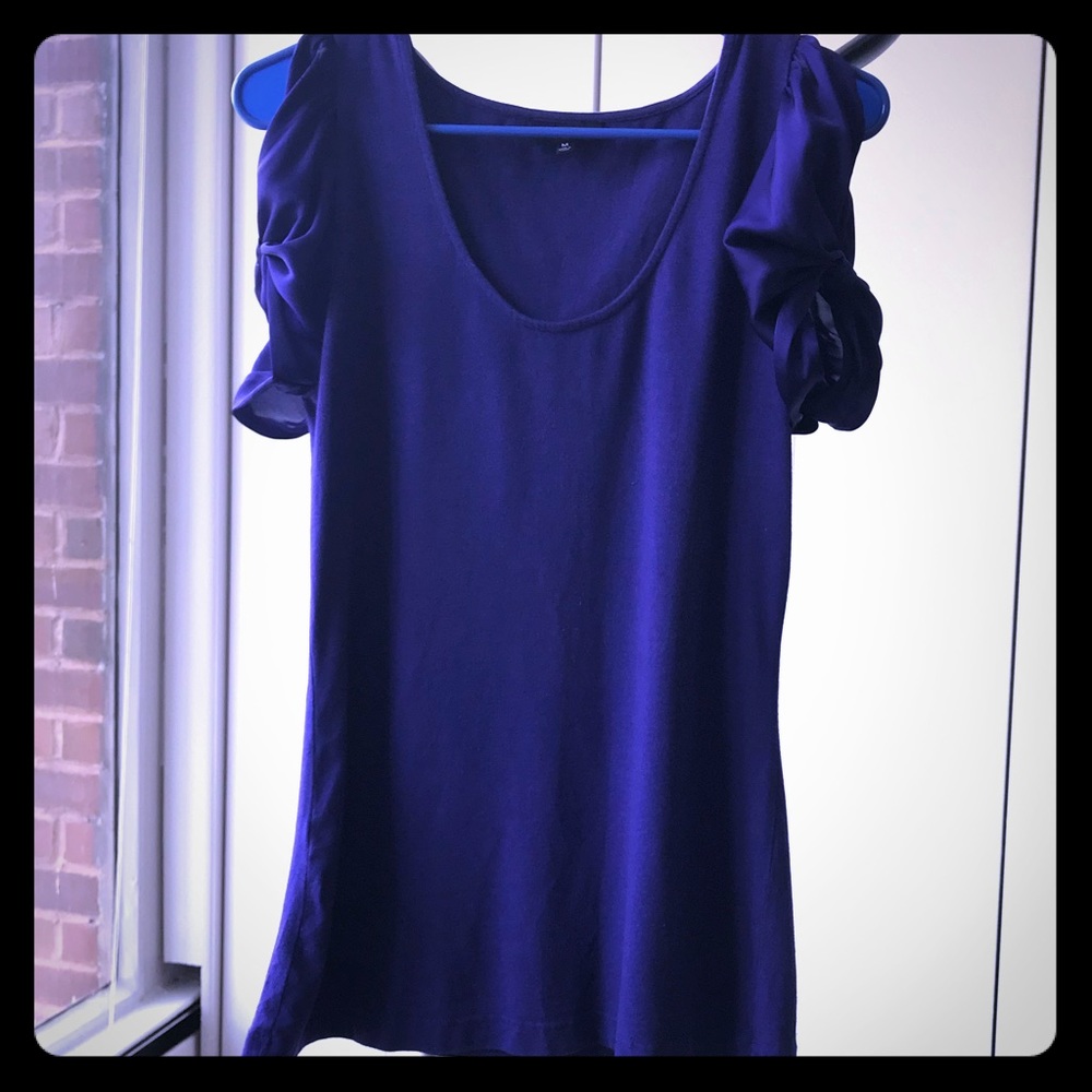 NWOT Silk Sleeve Blouse
